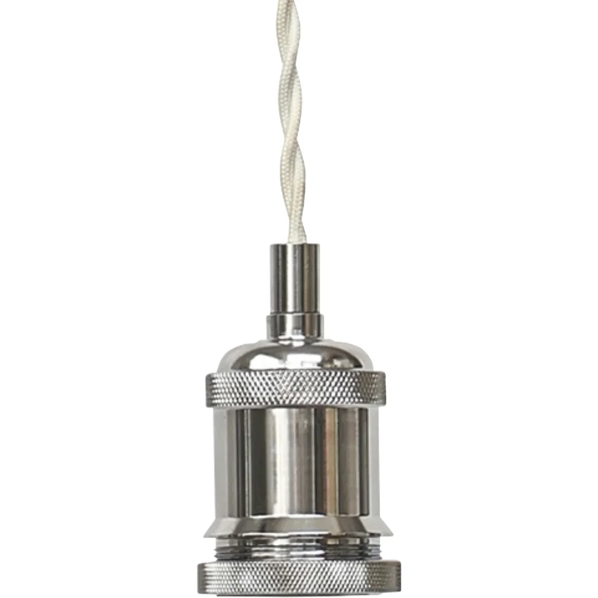 Set Of 2 Flex Chrome Retro Ceiling Pendant Flex Kits - Chrome – image 4