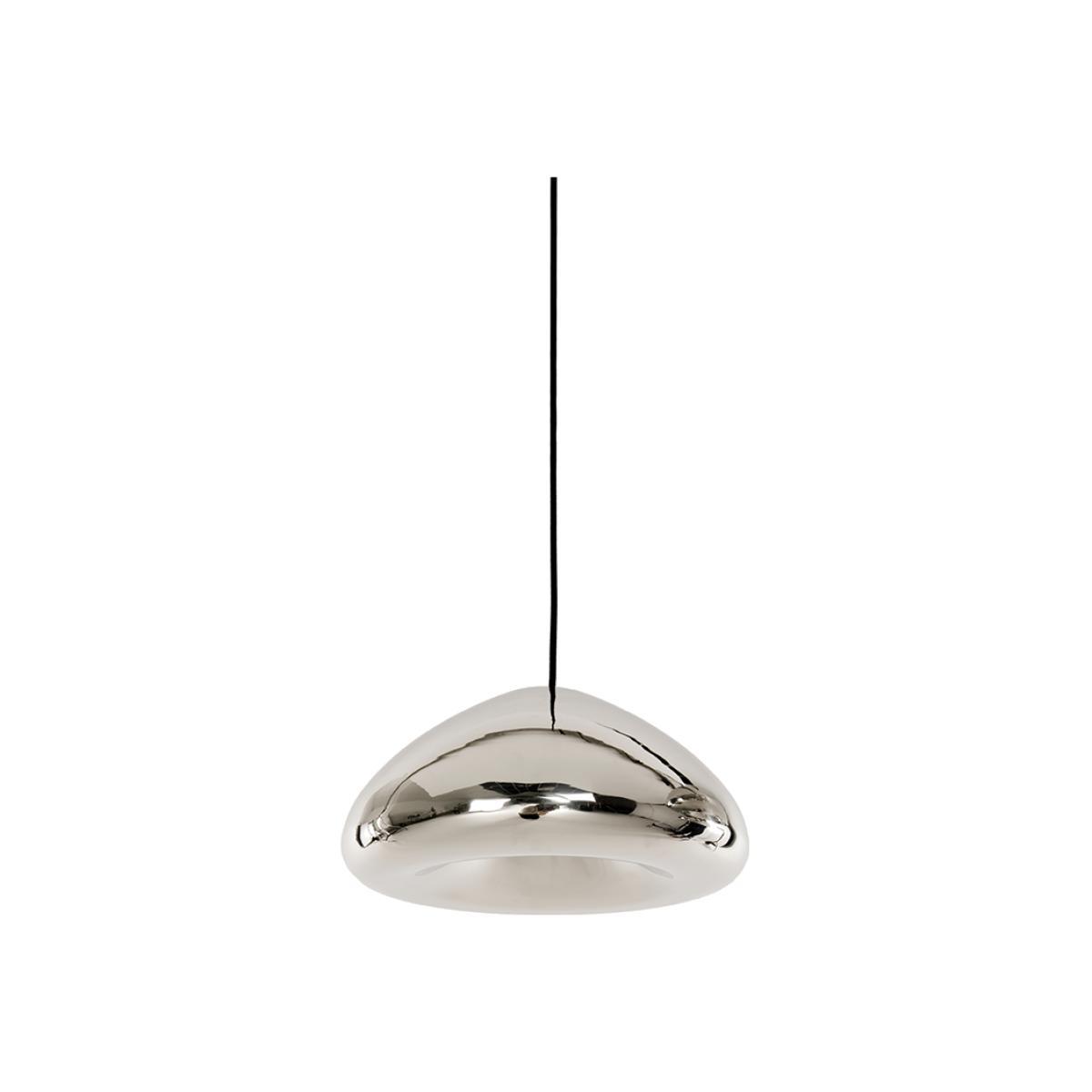 Tom Dixon Void 1 Light Pendant in Steel - sofa.com