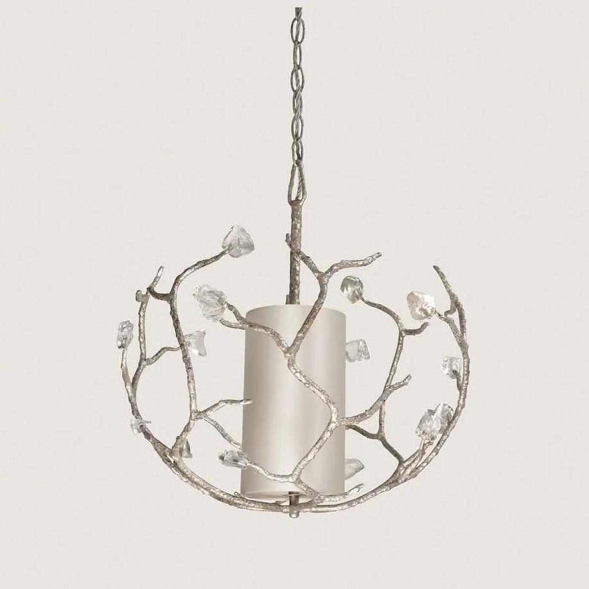Porta Romana I Blossom Ceiling Light Small | Decayed Silver – image 1