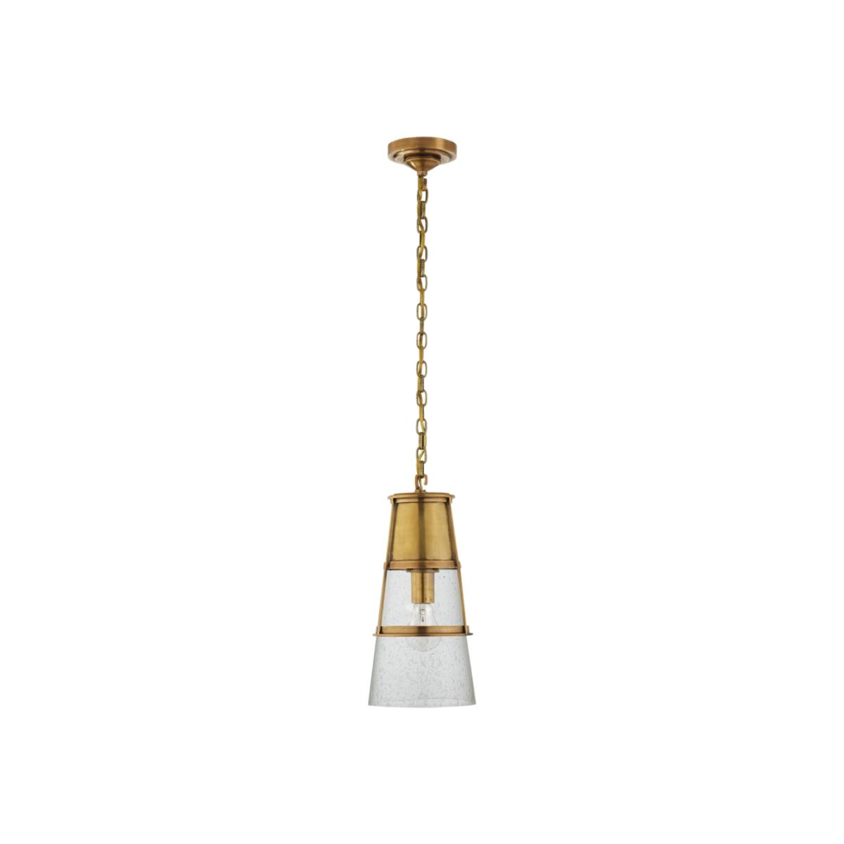 Visual Comfort | Robinson Medium Pendant | Antique Brass – image 1