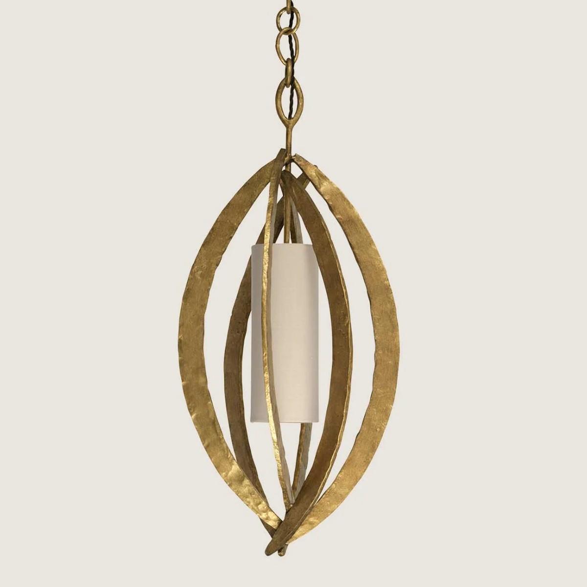 Porta Romana | Miro Chandelier | French Brass – image 1