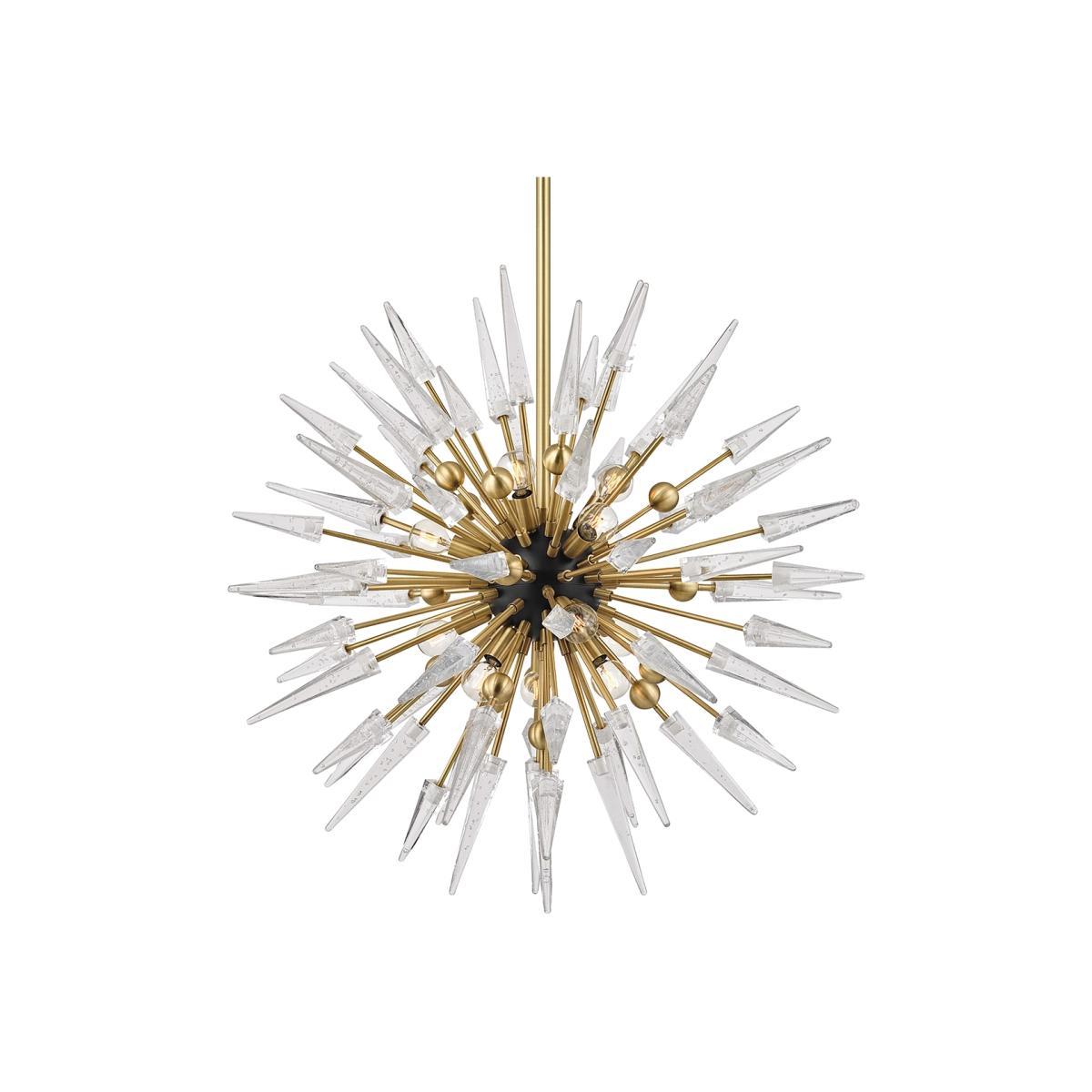 Hudson Valley I Sparta Chandelier I Aged Brass I Large