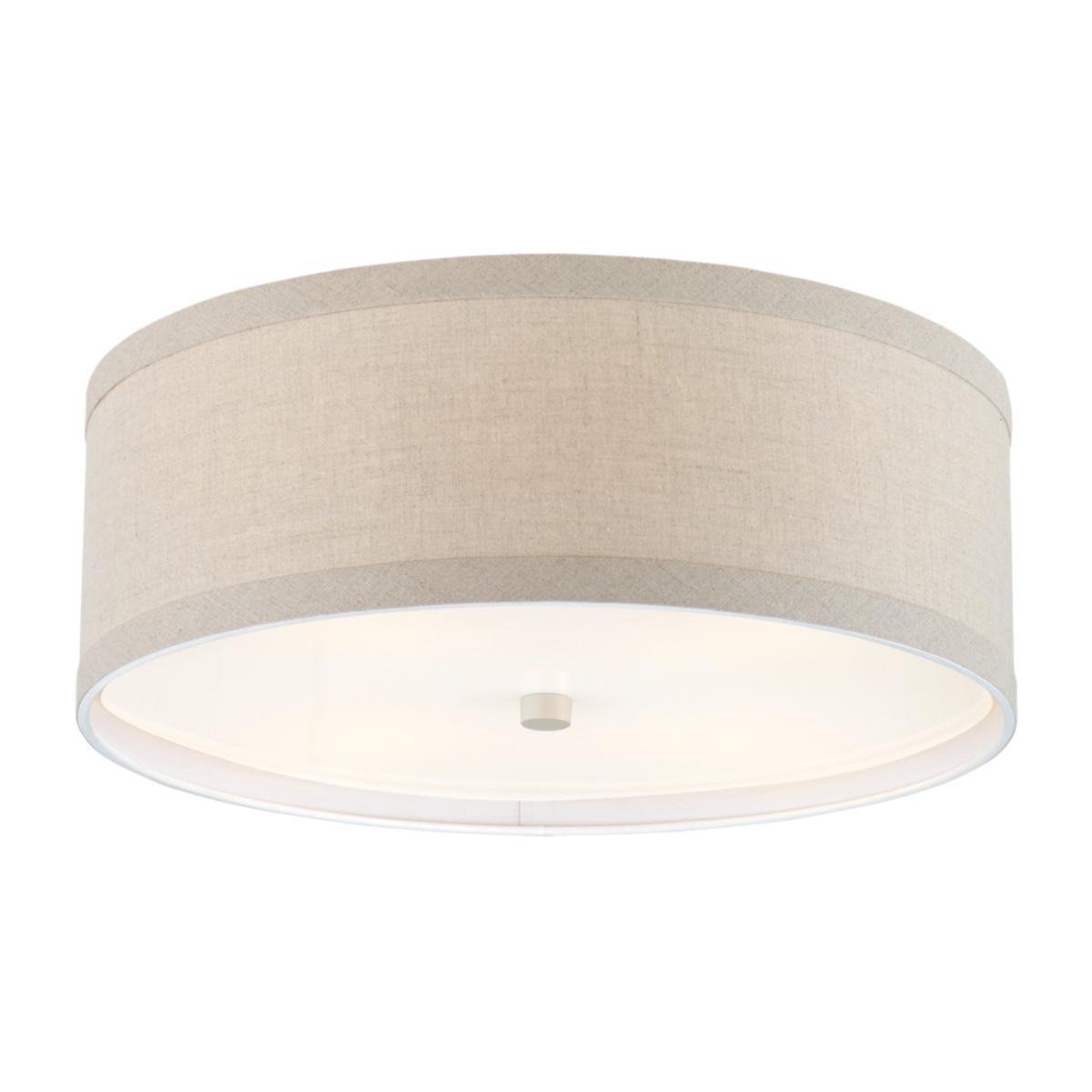 Visual Comfort | Walker Medium Flush Mount | Light Cream