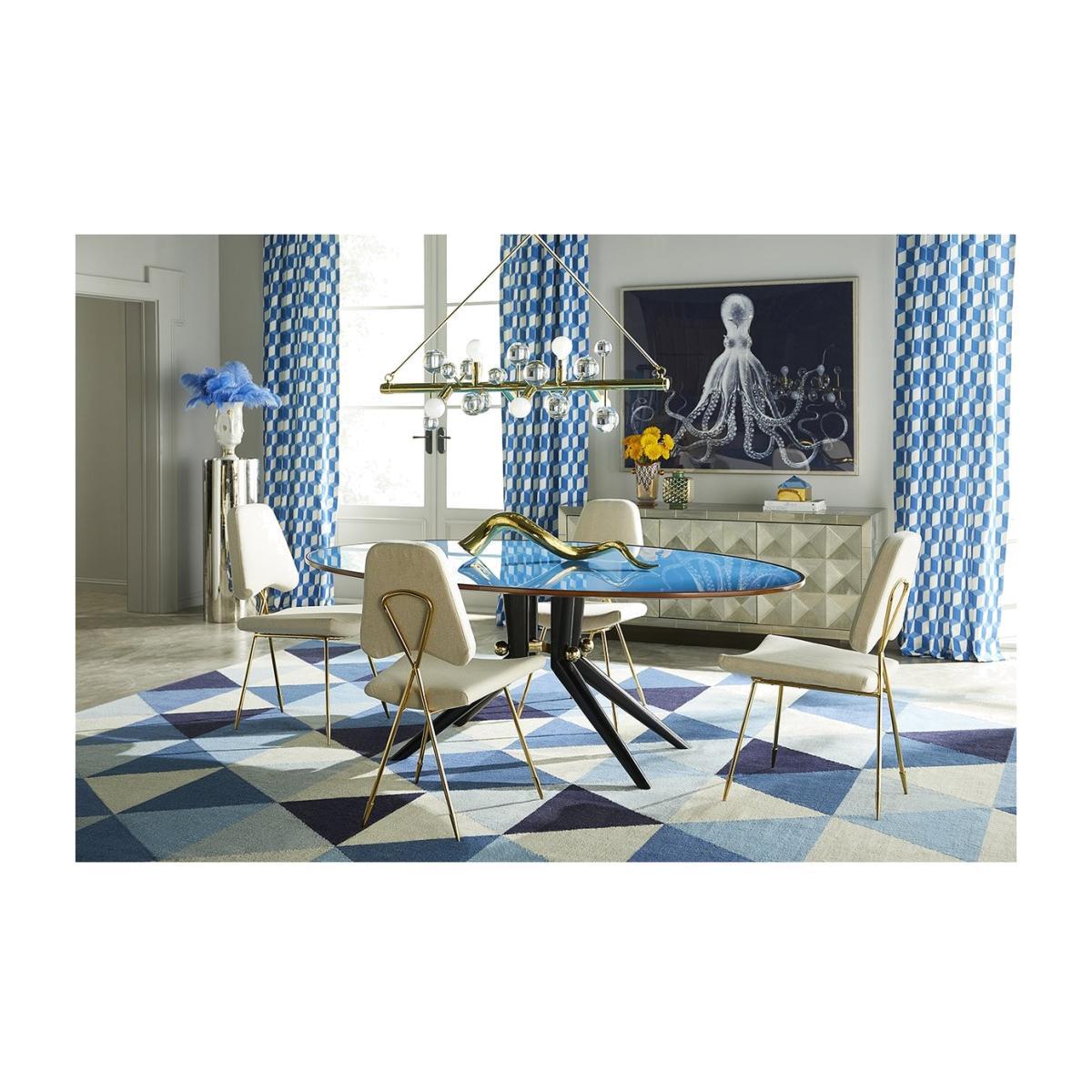 Jonathan Adler I Globo Six Light Linear Chandelier – image 1