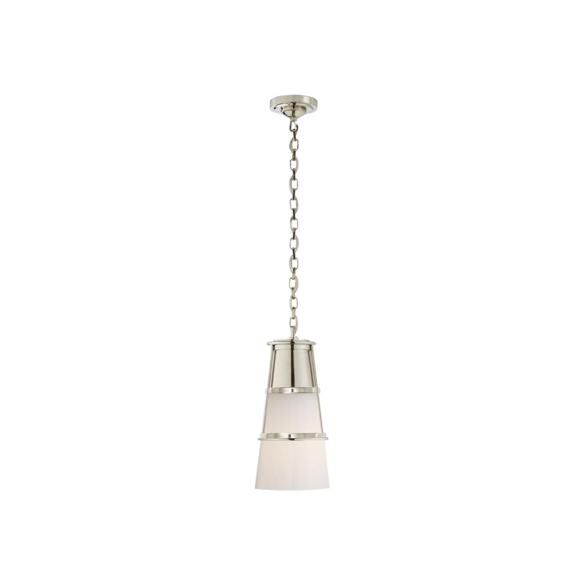 Visual Comfort | Robinson Medium Pendant | Polished Nickel