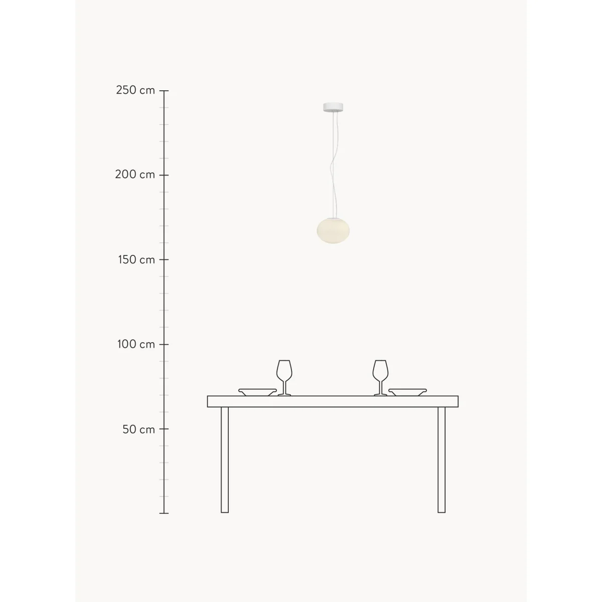 LED Small Pendant Light Spume – image 6