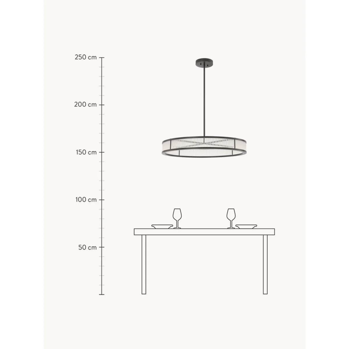 Handmade LED Pendant Light Thibaud – image 6