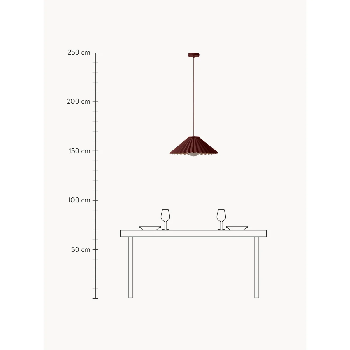 Pendant Light The Pleat – image 8