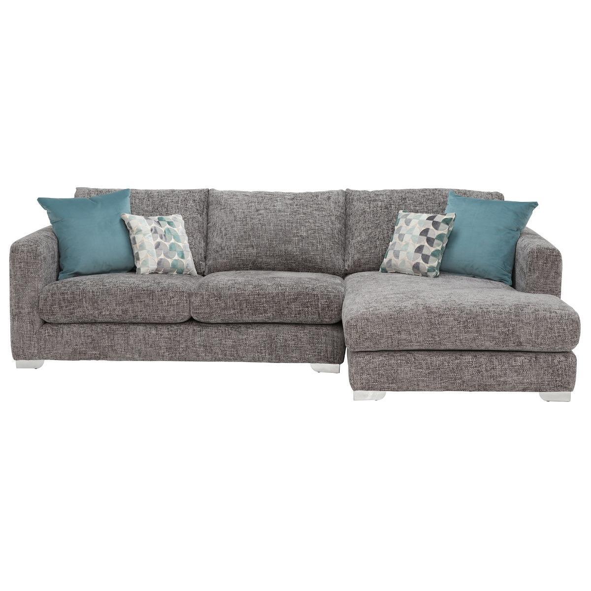 Fontella Small Right Hand Facing Chaise, Tabby Platinum – image 2