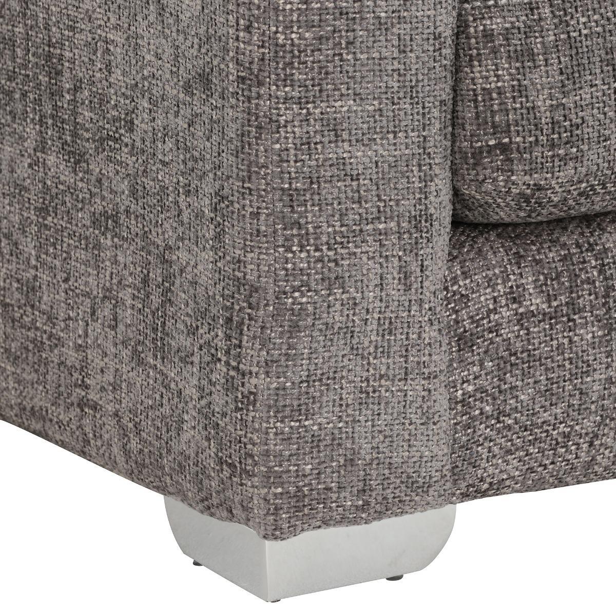 Fontella Small Right Hand Facing Chaise, Tabby Platinum – image 4