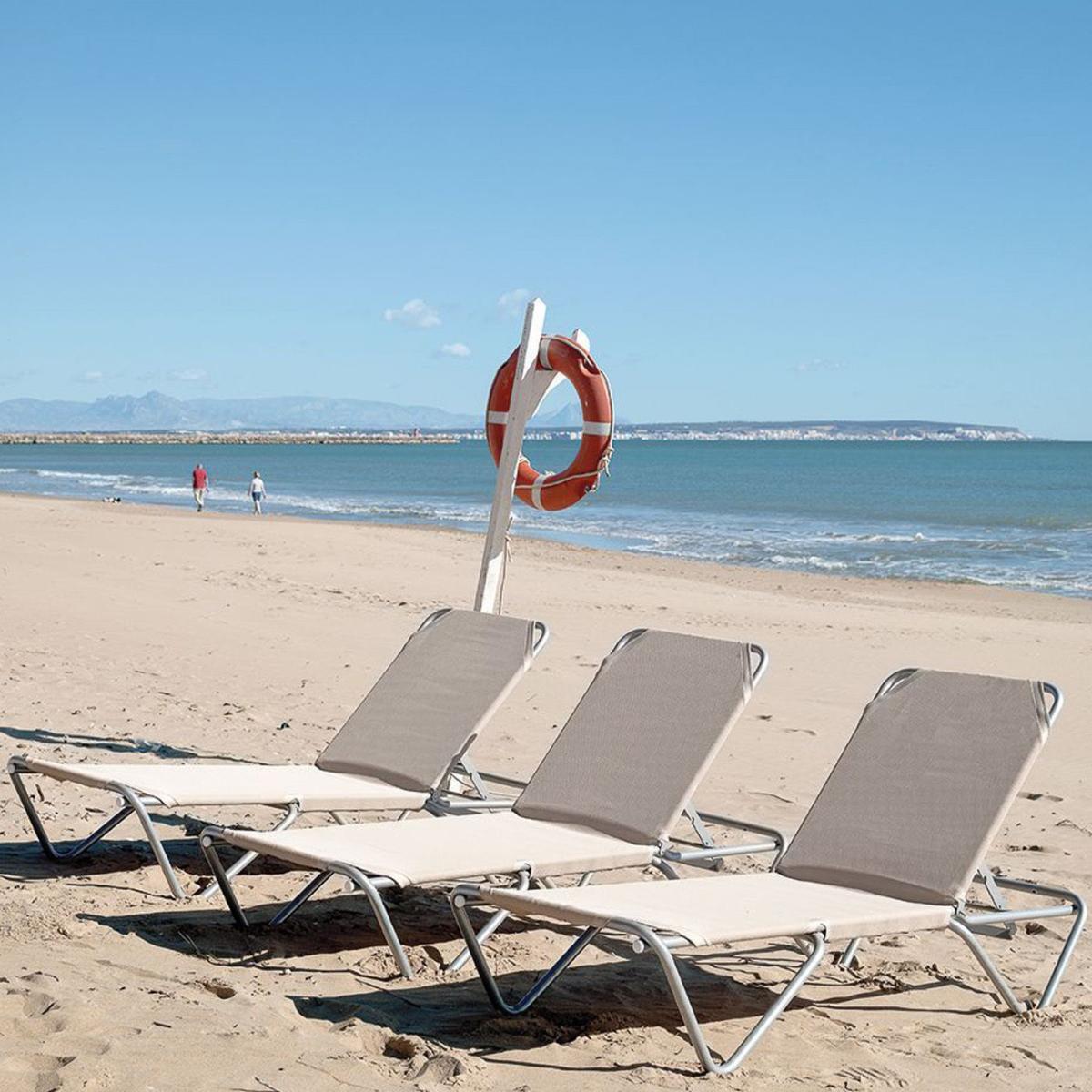 Beige Barceloneta Sun Lounge – image 2