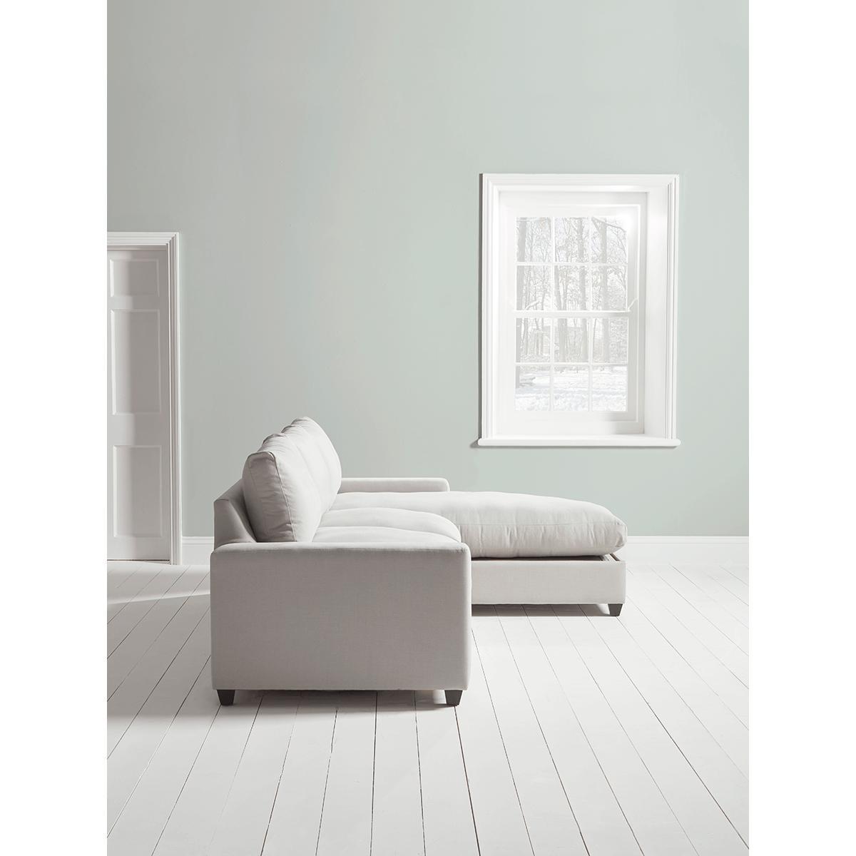 Wimbledon Chaise Sofa Ash Linen Cotton Blend - Right Hand Facing – image 7