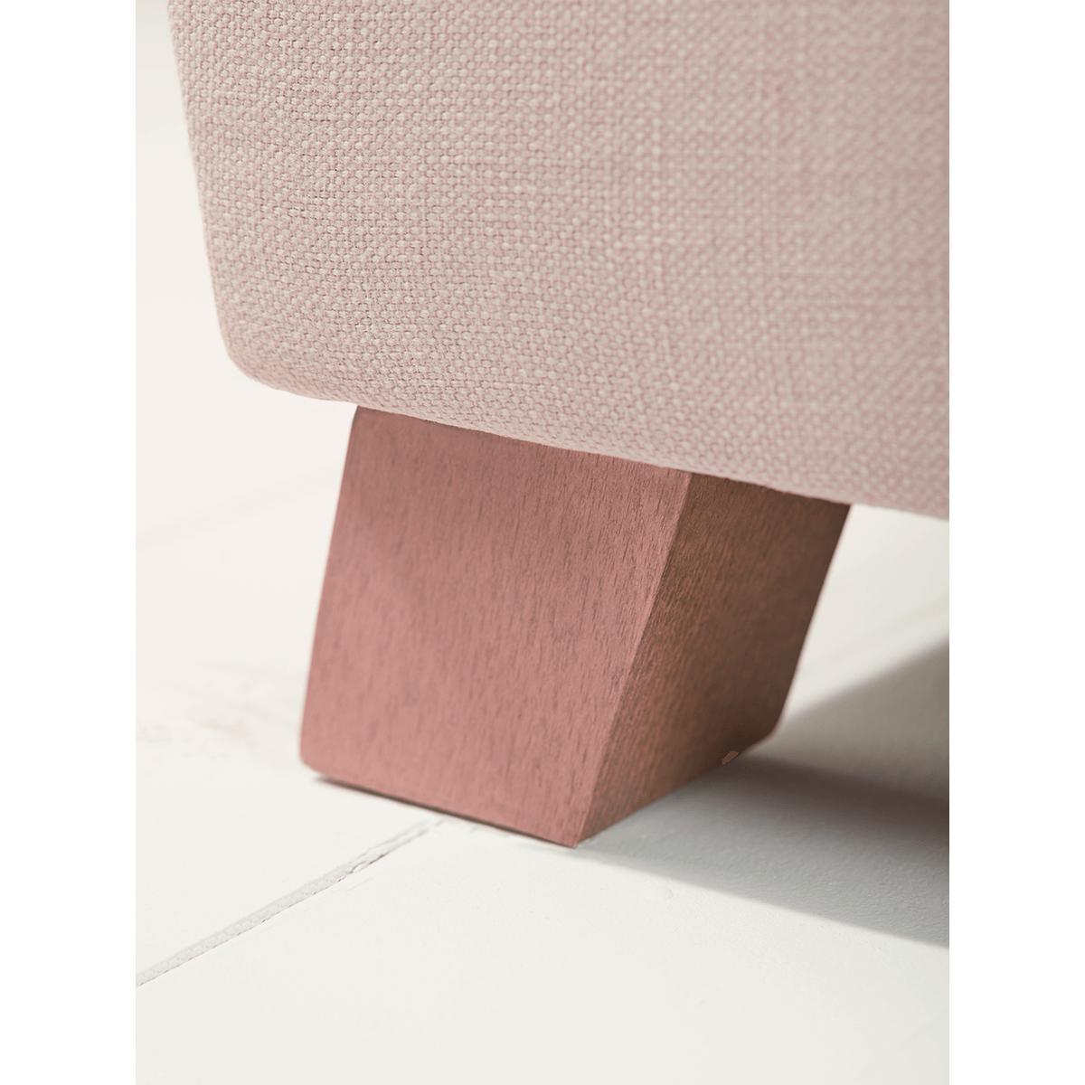 Cosy Grand Chaise Sofa Ash Linen Cotton Blend - Left Hand Facing – image 4