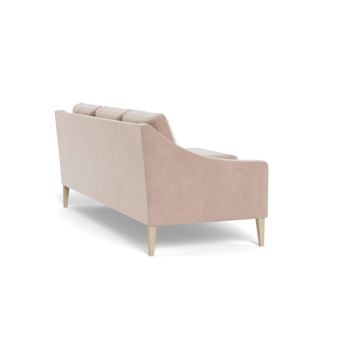 Heal's Richmond Corner Chaise Sofa Smart Velvet Pebble Tinted Ash Feet - Heal's UK Furniture – image 4