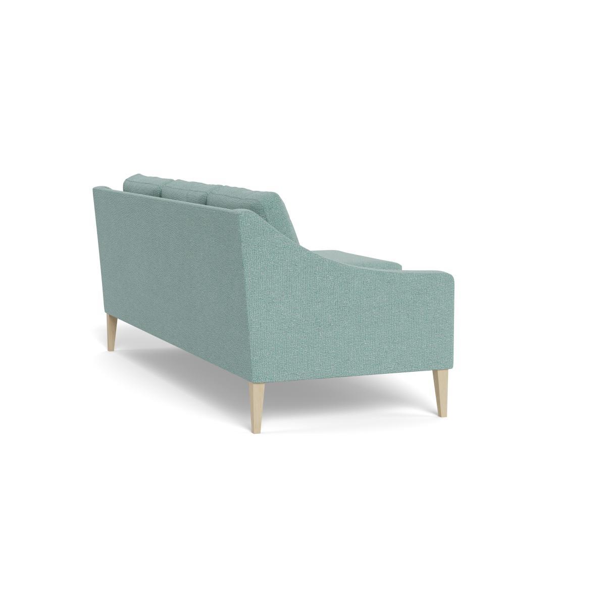 Heal's Richmond Corner Chaise Sofa Tejo Recycled Teal Tinted Ash Feet - Heal's UK Furniture – image 4