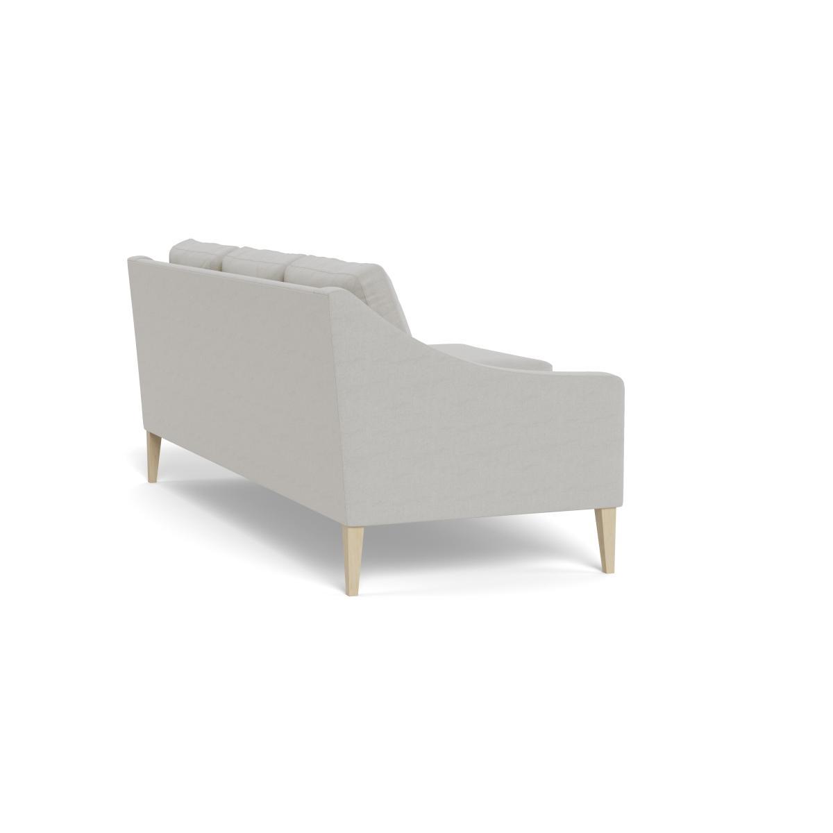 Heal's Richmond Corner Chaise Sofa Capelo LinenCotton Sea Salt Black Feet - Heal's UK Furniture – image 4