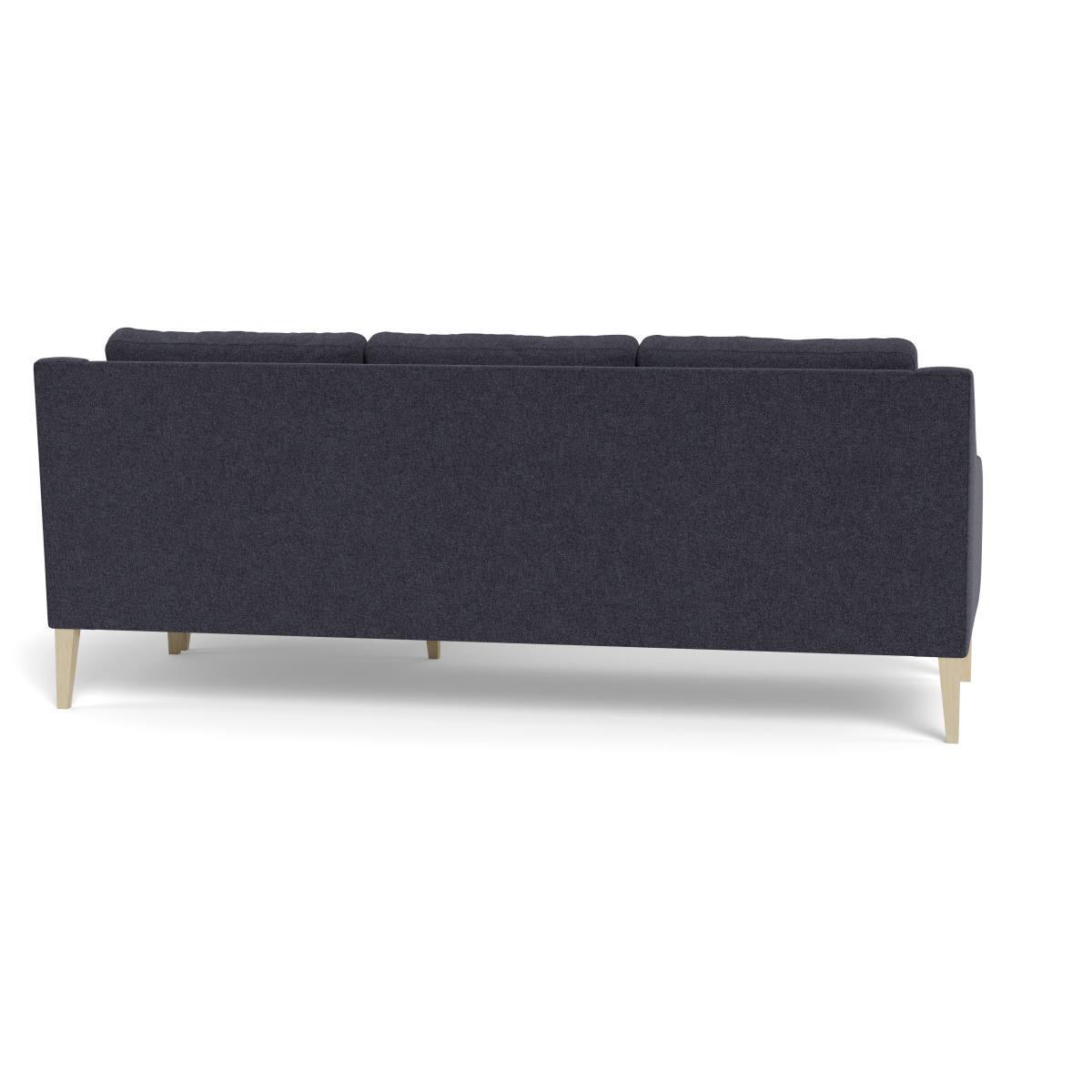 Heal's Richmond Corner Chaise Sofa Texture Soot Tinted Ash Feet - Heal's UK Furniture – image 5