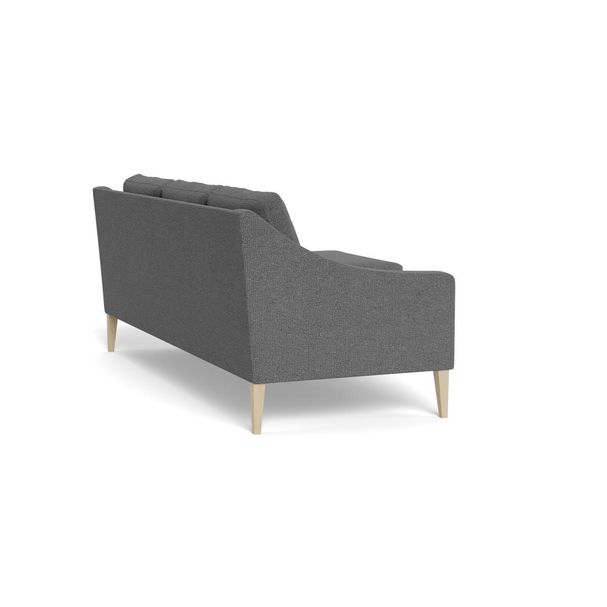 Heal's Richmond Corner Chaise Sofa Tejo Recycled Noir Natural Feet - Heal's UK Furniture – image 4