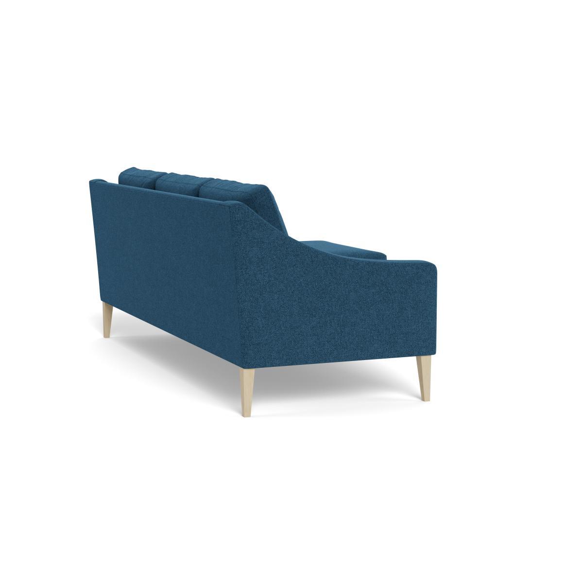 Heal's Richmond Corner Chaise Sofa Texture Ink Black Feet - Heal's UK Furniture – image 4