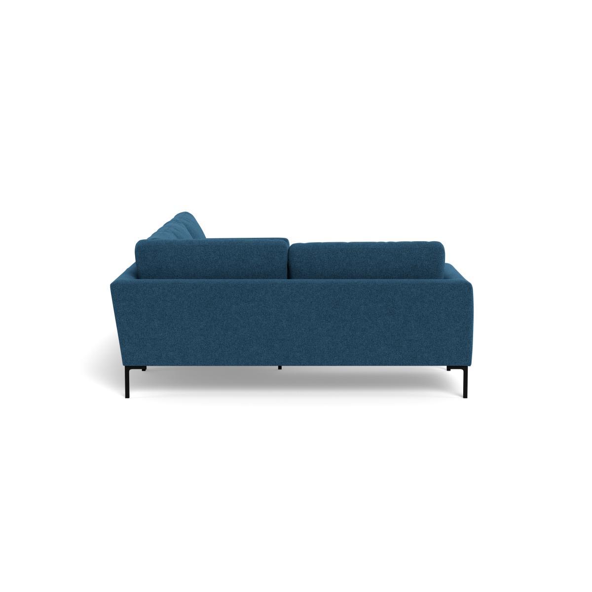 Heal's Eton Left Hand Facing Corner Sofa Texture Ink Black Feet - Heal's UK Furniture – image 3