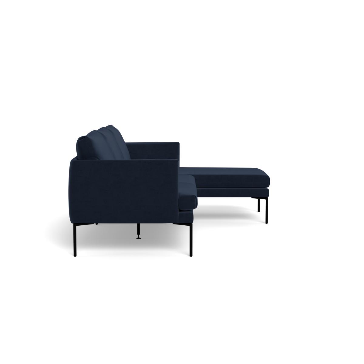 Heal's Matera Corner Chaise Sofa Right Hand Facing Daino leather Parchment - Heal's UK Furniture – image 3