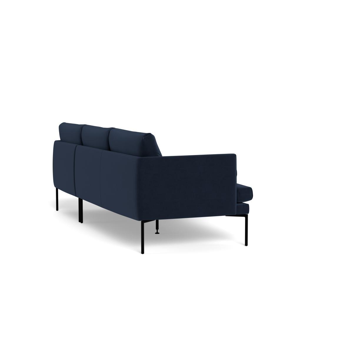 Heal's Matera Corner Chaise Sofa Right Hand Facing Daino leather Parchment - Heal's UK Furniture – image 4
