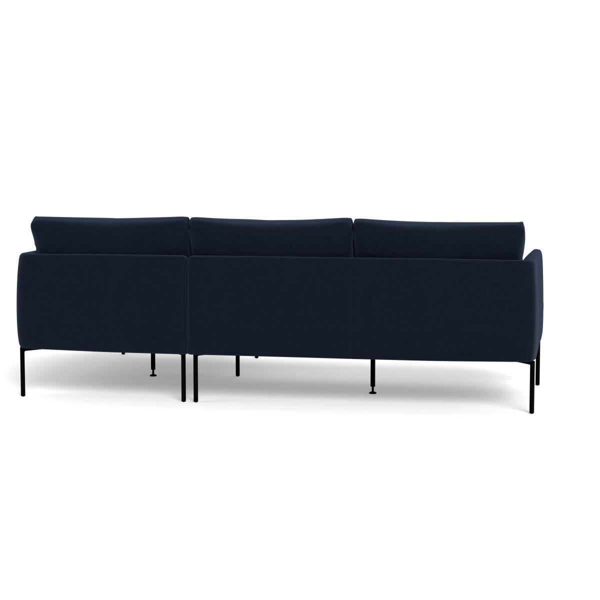 Heal's Matera Corner Chaise Sofa Right Hand Facing Daino leather Parchment - Heal's UK Furniture – image 5