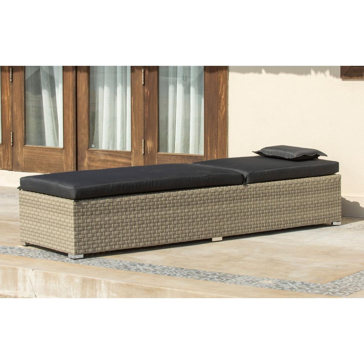 Barcelona - Rattan Sun Lounger – image 2