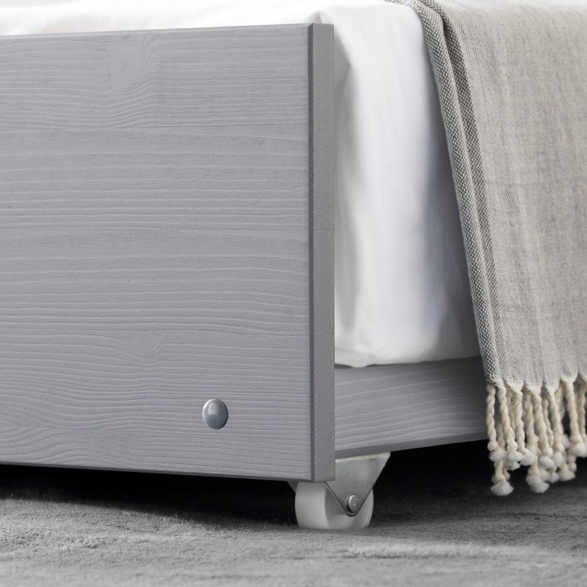 Tyler Grey Guest Bed And Trundle - Grey / Bunk Bed and Orthopaedic Mattresses – image 5