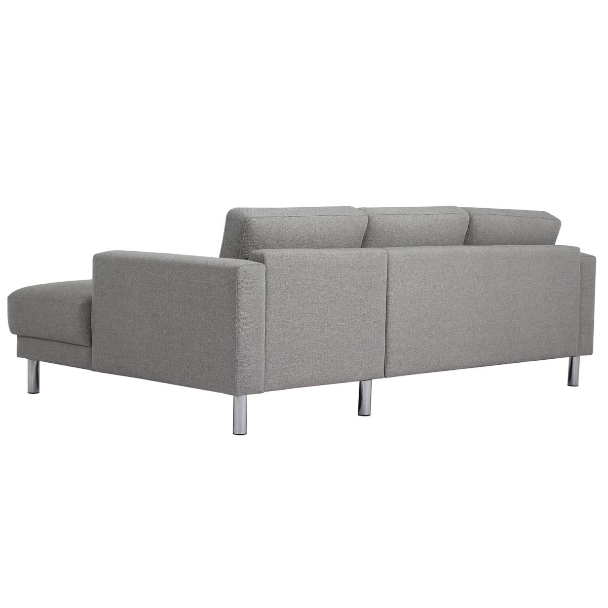 Cleveland Chaise Lounge Sofa - Light Grey / Right-hand – image 5