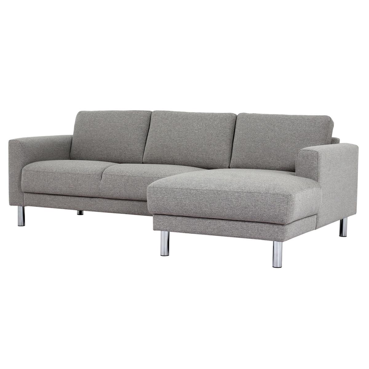 Cleveland Chaise Lounge Sofa - Light Grey / Right-hand – image 6