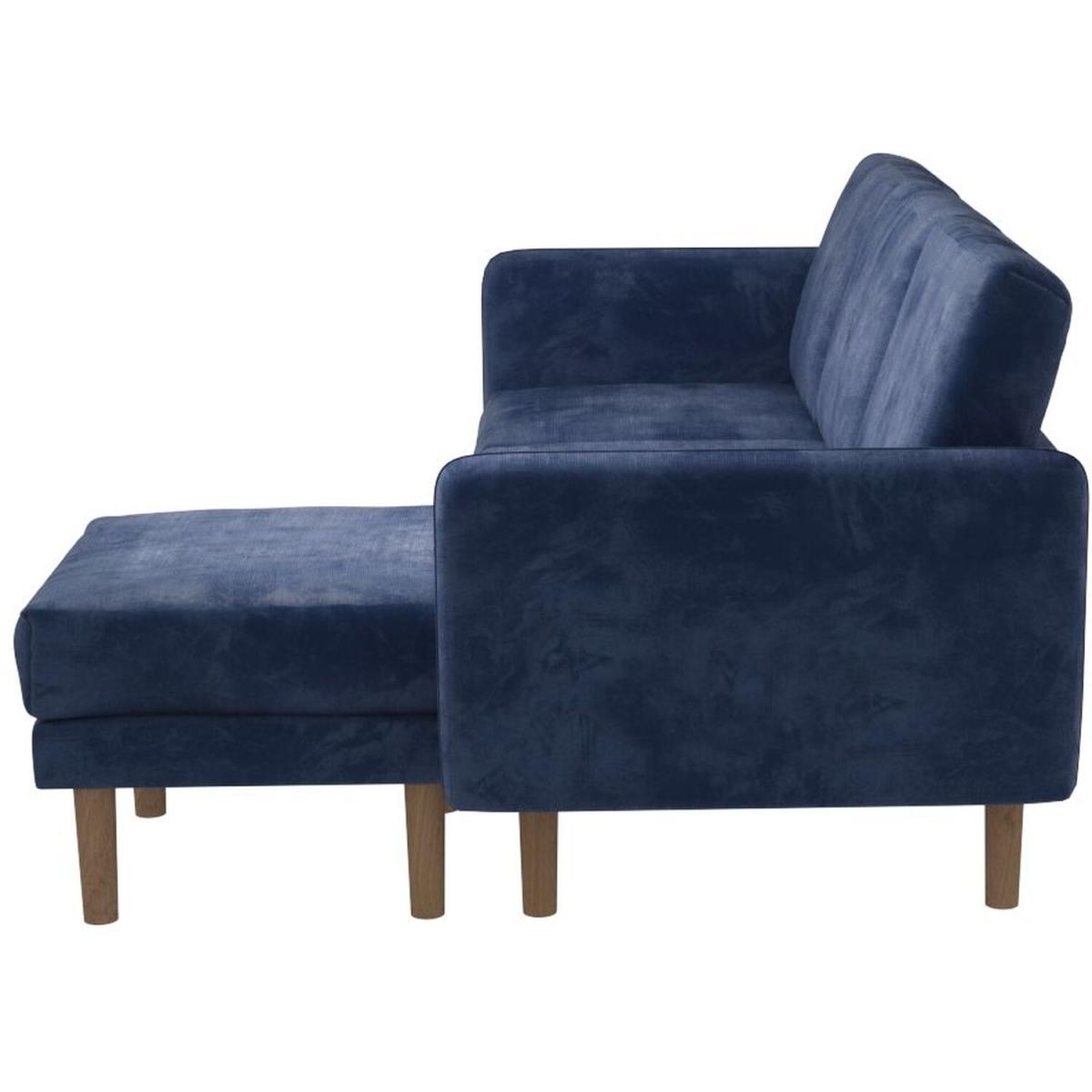 Snowdonia 3 Seater Corner Sofa - Blue - Blue – image 10