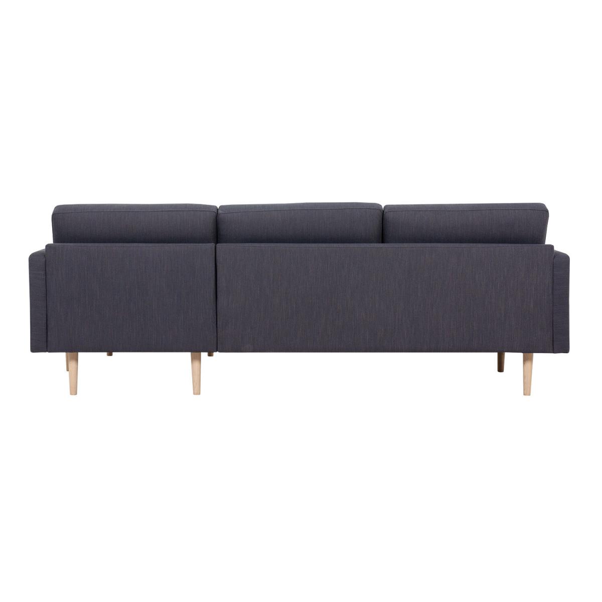 Larvik Chaiselongue Oak Leg Sofa - Anthracite / Right-hand – image 5