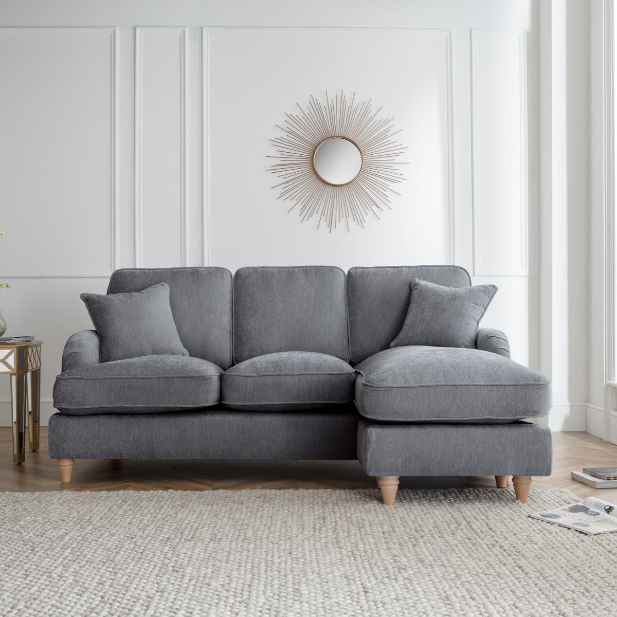 The Eva Right Hand Chaise - Ice – image 2