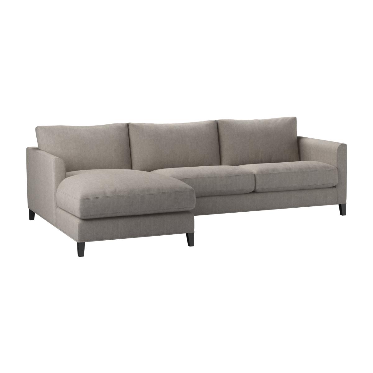 Izzy Medium LHF Chaise Sofa in Serene Vermeer Linen - sofa.com