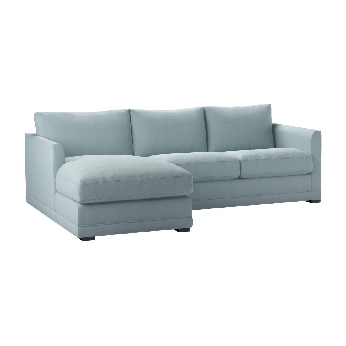 Aissa Small LHF Chaise Sofa in Exhale Vermeer Linen - sofa.com