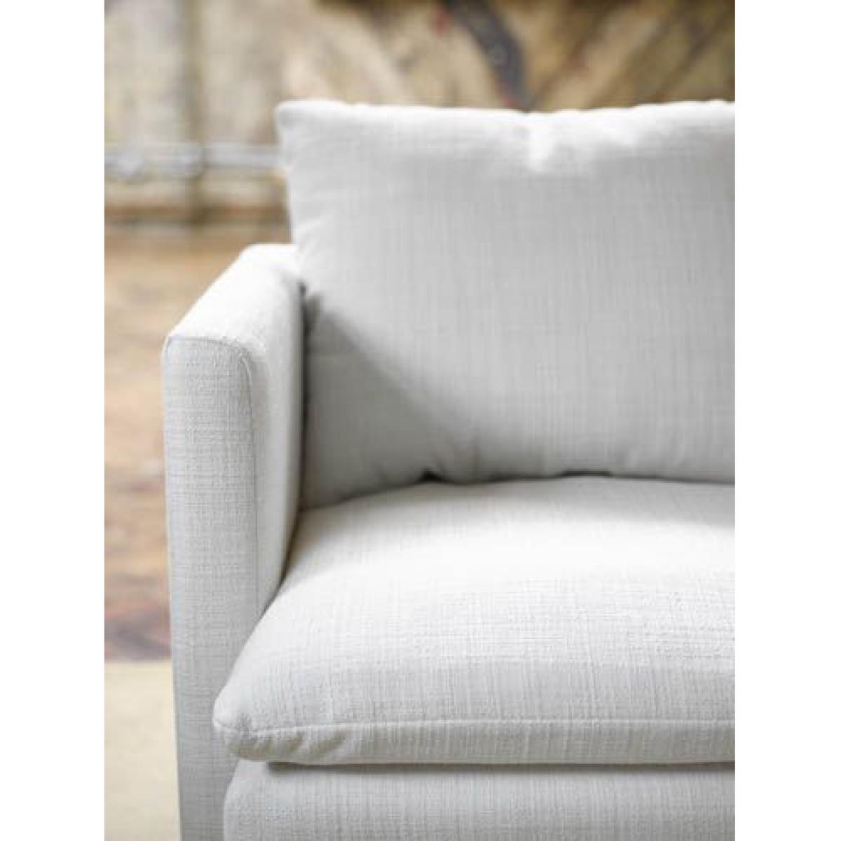 Emerson Medium RHF Chaise Sofa in Grey Marl Highland Tweed - sofa.com – image 3