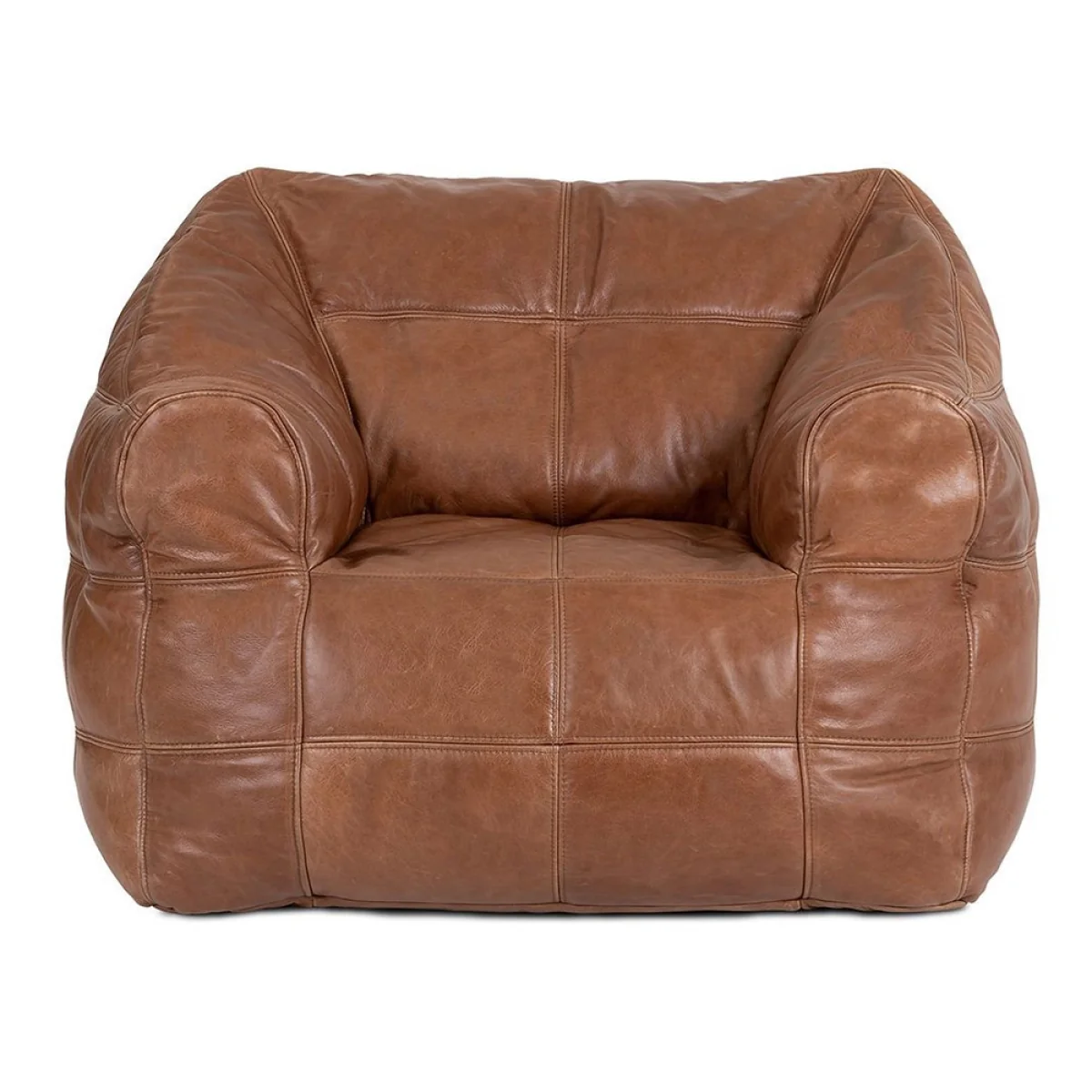 Icon Oxford Leather Bean Bag Armchair – image 2