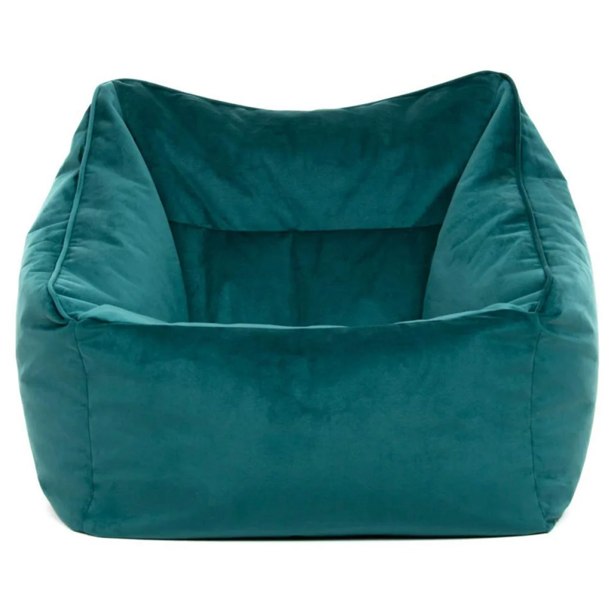 Icon Natalia Velvet Bean Bag Armchair - Teal Green – image 4