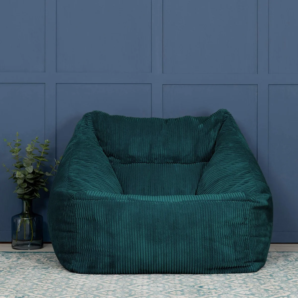 Icon Morgan Cord Bean Bag Armchair - Charcoal Grey – image 1