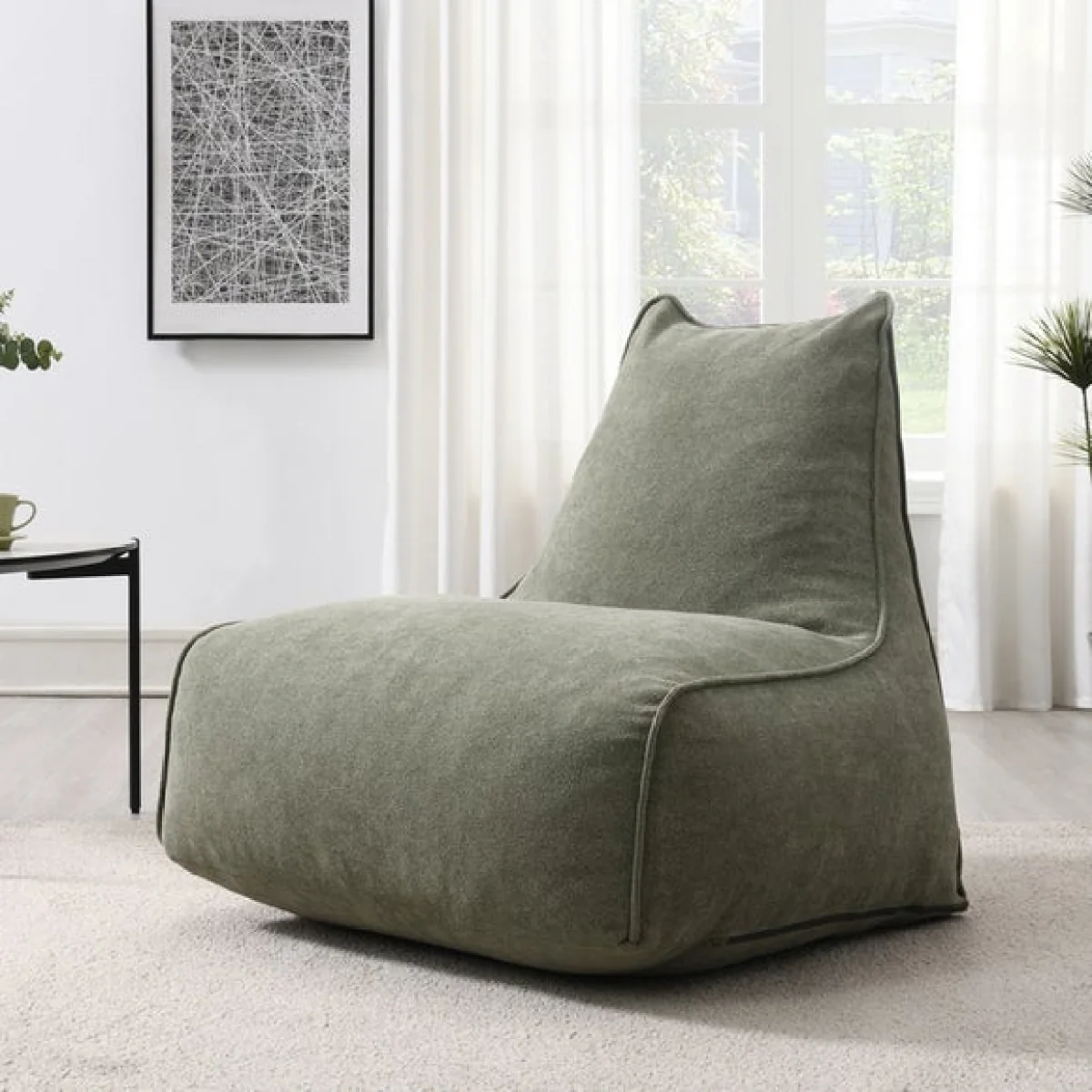 Pearl Lounger Bean Bag Chair – image 1