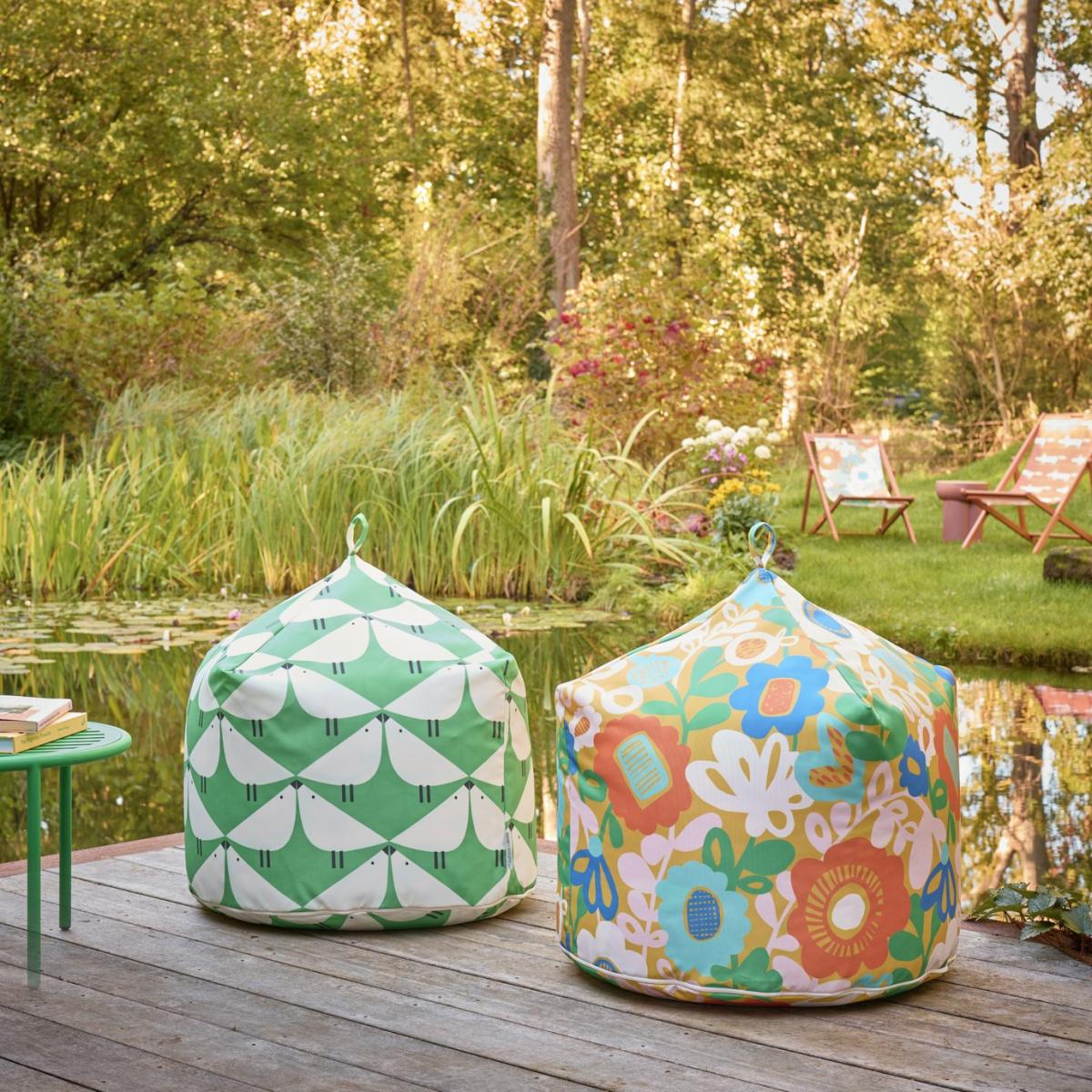 Habitat x Scion Indoor Outdoor Bean Bag with Handle - Lintu – image 3