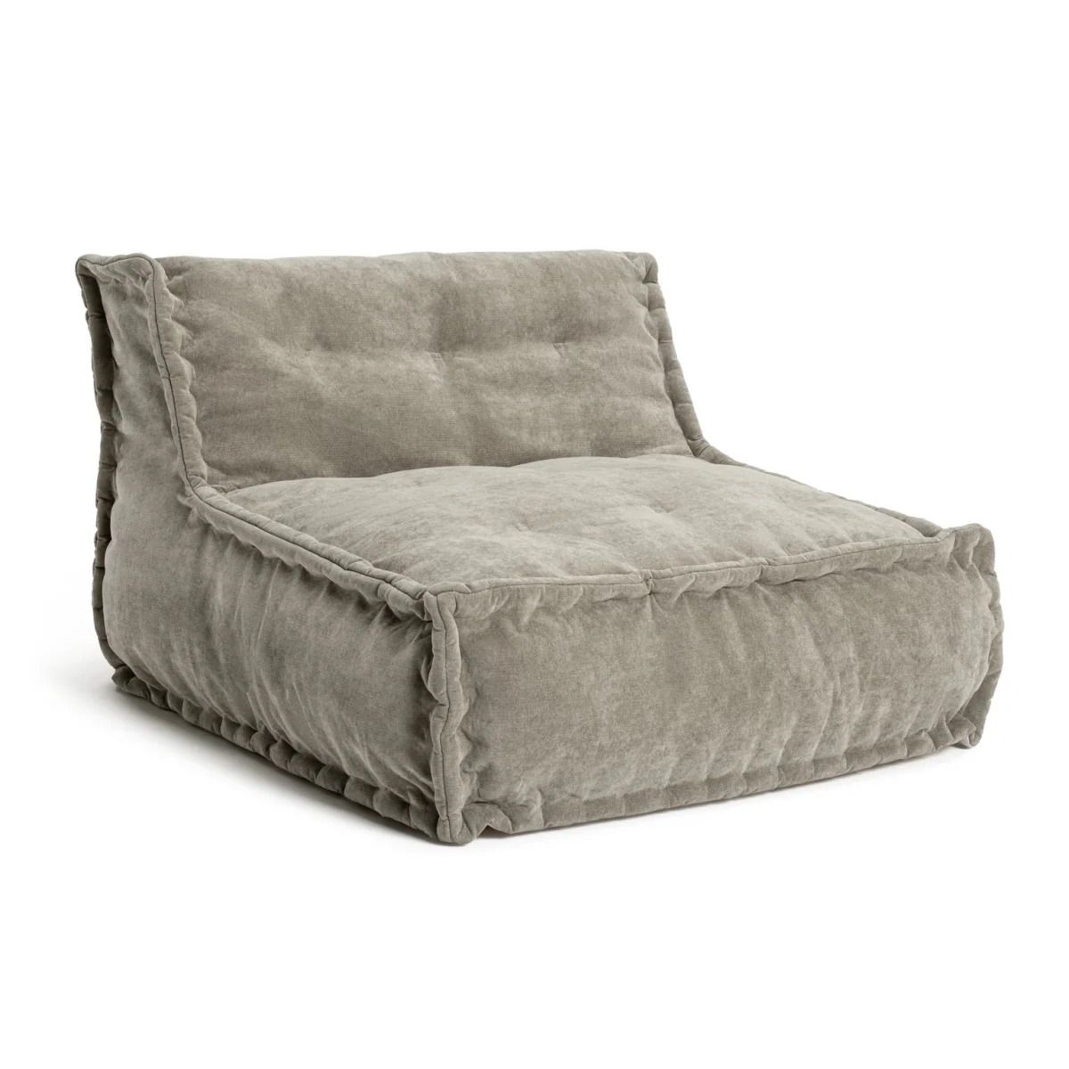 Habitat Estelle Quilted Bean Bag - Natural – image 4