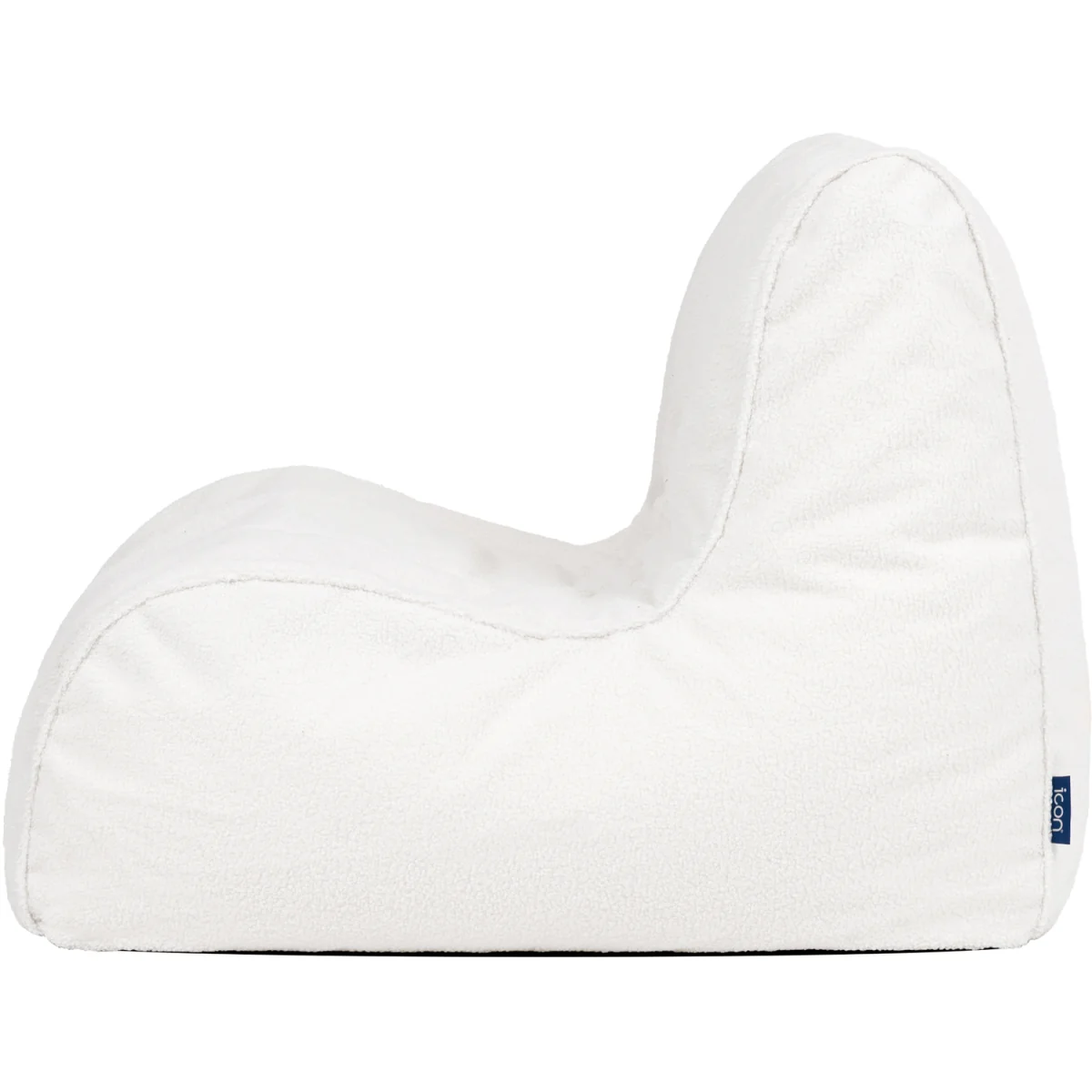 icon Swoop Boucle Accent Chair Bean Bag, Cream - Cream – image 6