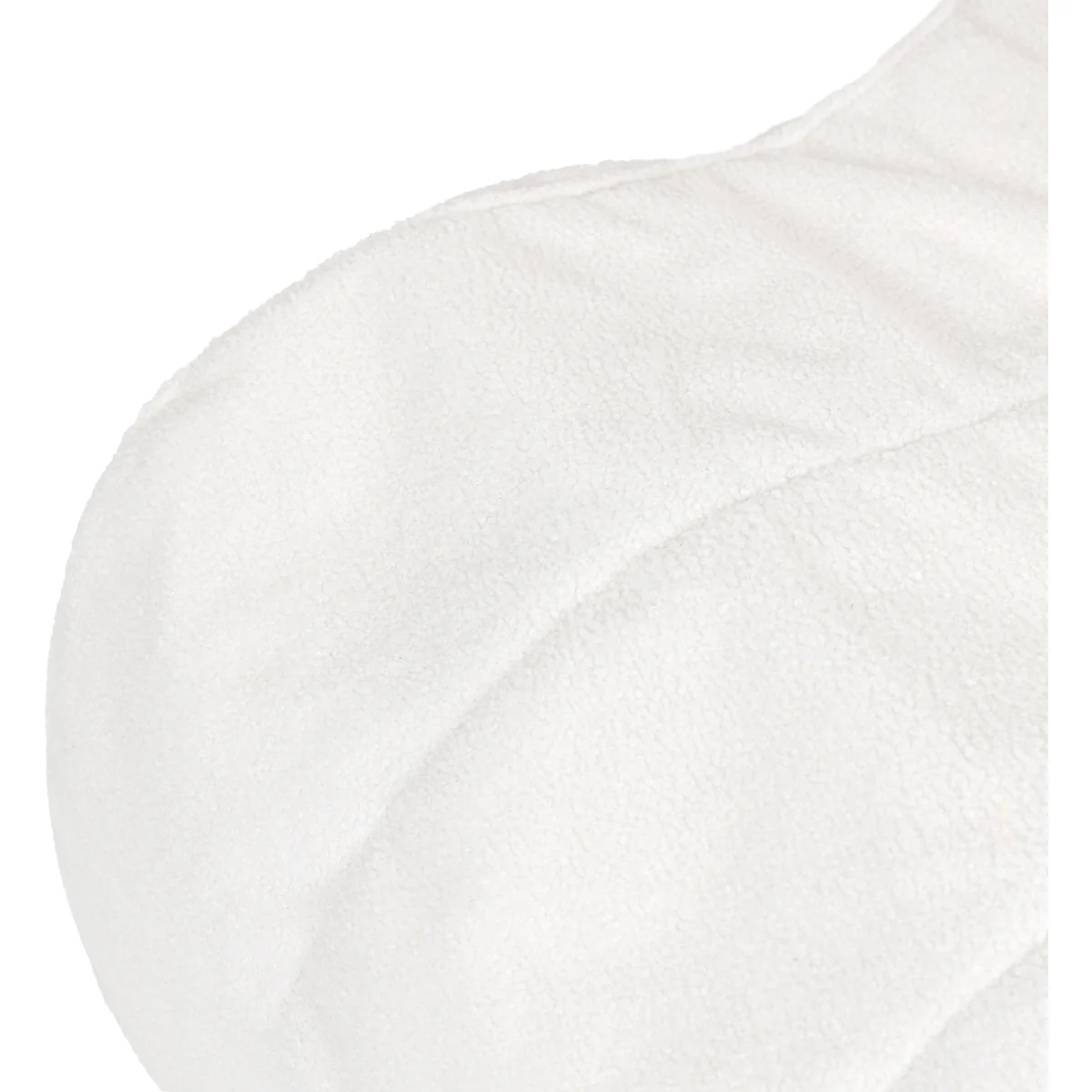 icon Swoop Boucle Accent Chair Bean Bag, Cream - Cream – image 9