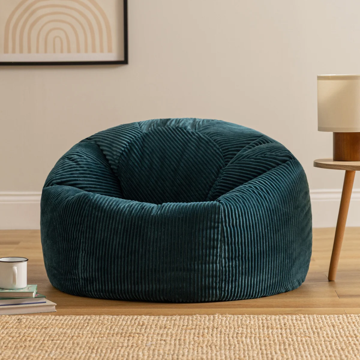 Kingston Classic Beanbag, Corduroy 2 Pack - Teal – image 3