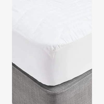 Marks & Spencer Autograph Silk Mattress Protector - 6FT - White, White