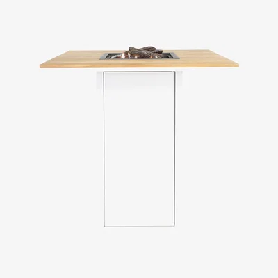 Amara Cosi - Cosiloft 100 Bar Table - Teak/White