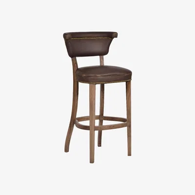 Barker and Stonehouse Angeles Barstool, Black | Barker & Stonehouse