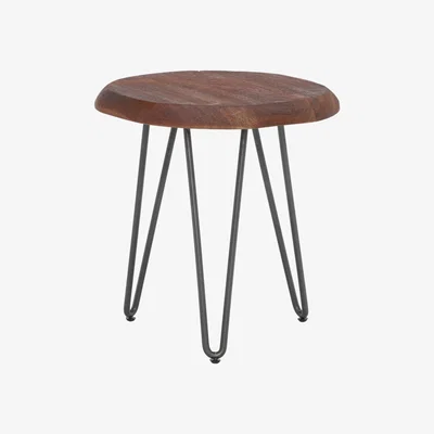Barker and Stonehouse Zuri Stool, 776 Wood | Barker & Stonehouse